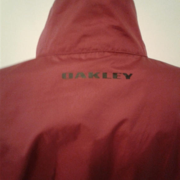 Oakley Mens Large Hydrofree Windbreaker Jacket L - Picture 3 of 7